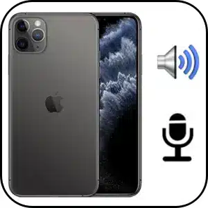 iPhone 11 Pro Max reparación sonido averiado