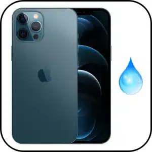iPhone 12 Pro Max reparación teléfono mojado