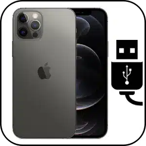 iPhone 12 Pro cambiar conector de carga roto