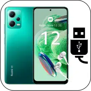 Xiaomi Redmi Note 12 5G arreglar conector de carga roto