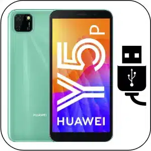 Huawei Y5p reparación conector de carga roto