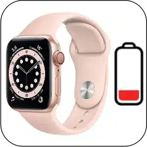 Apple Watch Serie 6 reparación bateria