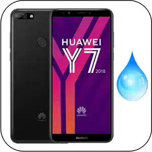 Huawei Y7 2018 reparación teléfono mojado