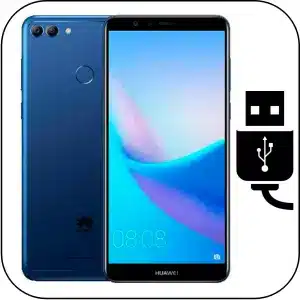 Huawei Y9 2018 arreglar conector de carga roto