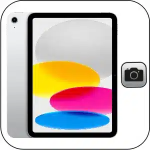 iPad 10 solucionar problema cámara rota