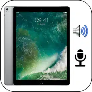 iPad Pro Pro 12.9 reparación sonido averiado
