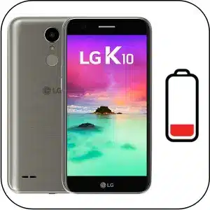 Lg K10 2017 sustitución bateria