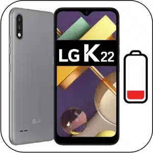 Lg K22 sustitución bateria