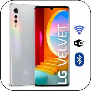 Lg Velvet 4G arreglar problema de conexión