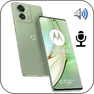 Motorola Edge 40 reparación sonido averiado