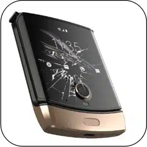 Motorola Razr 5g 2020 reparar pantalla rota