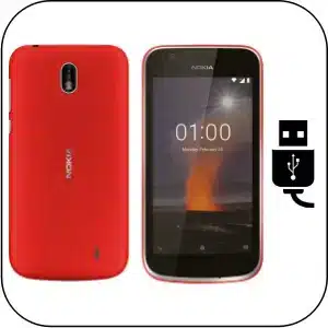 Nokia 1 cambiar conector de carga roto