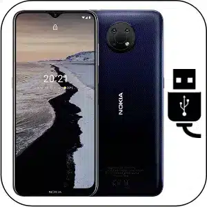 Nokia G10 cambiar conector de carga roto