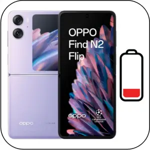 Oppo Find N2 Flip sustitución bateria