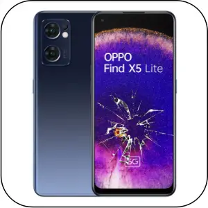 Oppo Find X5 Lite 5G arreglar pantalla rota