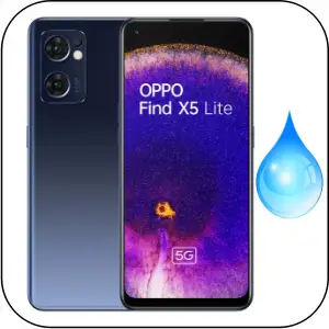 Oppo Find X3 Lite arreglar teléfono mojado