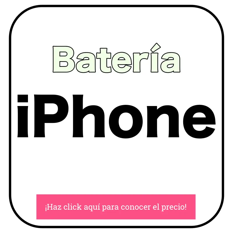 Cambiar batería iPhone
